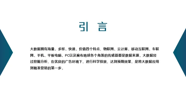 互联网精准营销方案通用PPT模板
