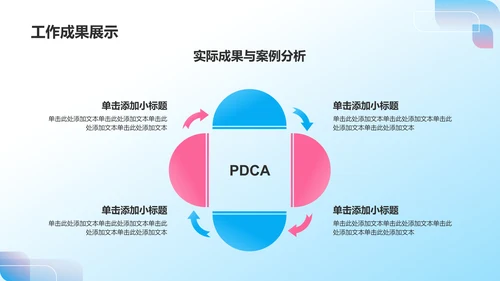 蓝色3D风员工转正述职汇报PPT模板