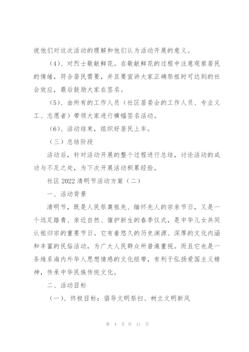 社区2022清明节活动方案.docx