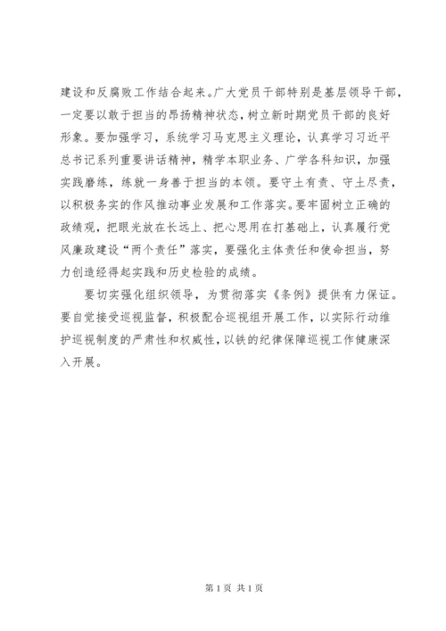 学习贯彻巡视工作条例心得体会.docx