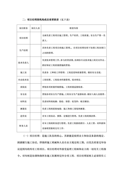 泽州县川底乡下麓等村基本农田整理项目施工组织设计.docx