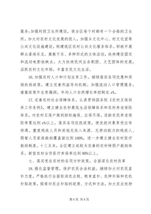 关于全面推进社会主义新农村建设的实施意见.docx