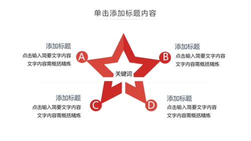 红色欧美风公司介绍企业宣传商务PPT模板