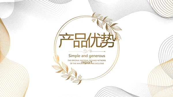 简约大气公司产品介绍宣传通用PPT