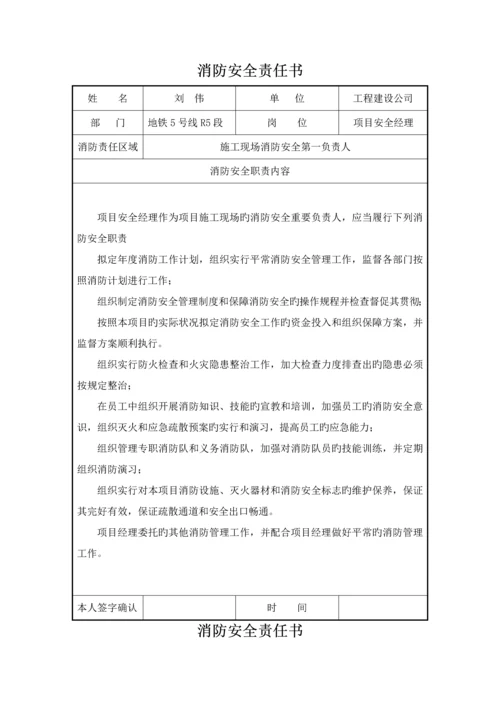 施工队消防安全责任书.docx