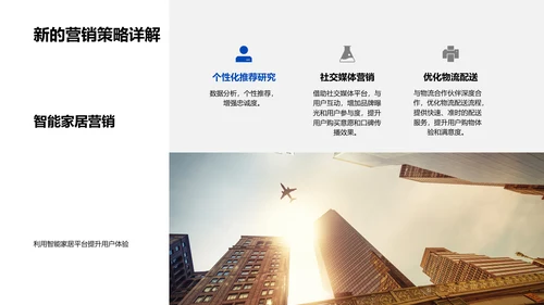 双十一家居销售策略PPT模板