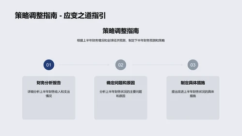 年中财务报告总结