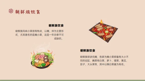 朝鲜族民族介绍通用PPT模板