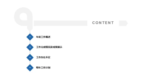 灰色个人年终总结工作汇报PPT案例