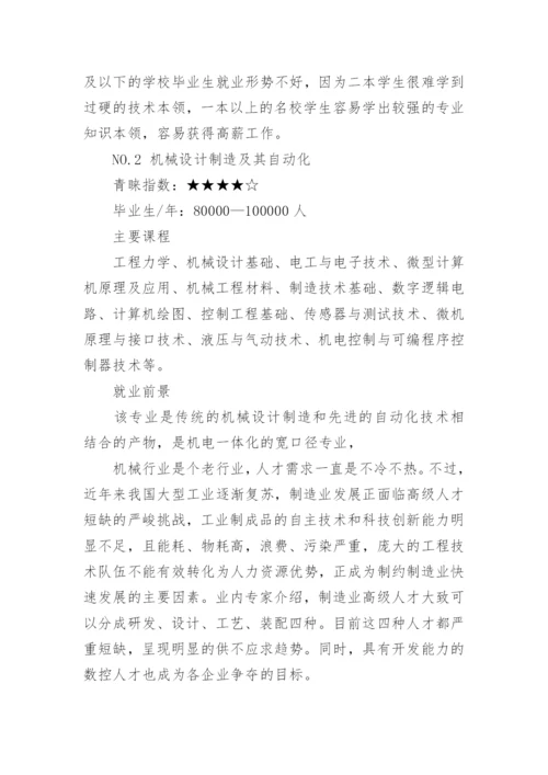 理科女生就业前景好的专业排名.docx