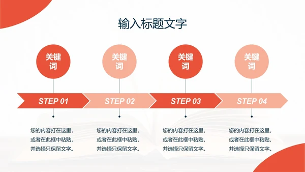 活力橙简约毕业论文答辩PPT模板