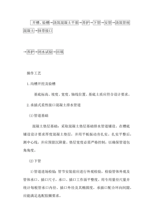 承插式混凝土管综合标准施工专业方案.docx