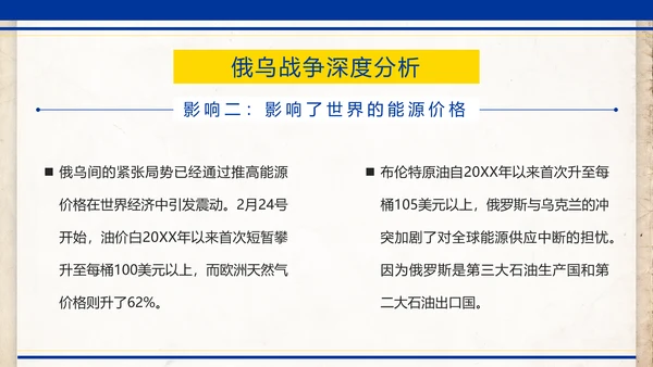 俄乌冲突专题教学解读PPT模板
