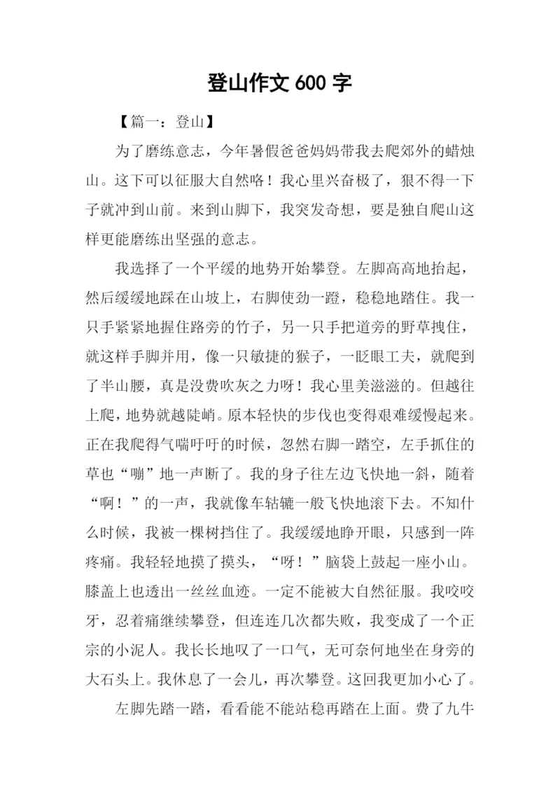 登山作文600字0.docx