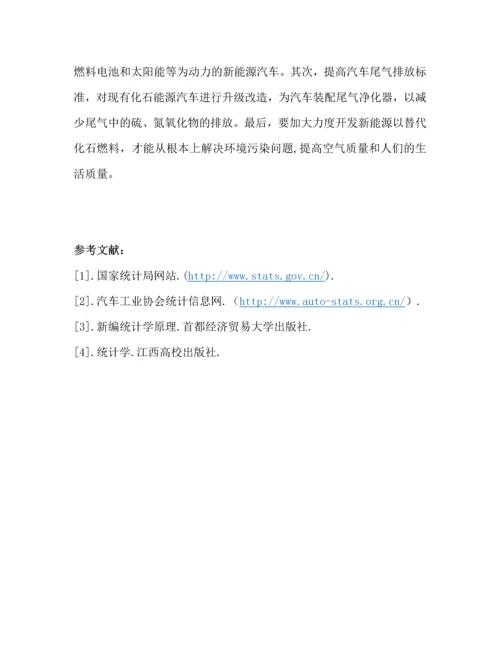 统计学论文-经济发展对私家车拥有量的影响—以四川省为例.docx