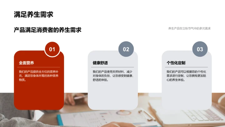 立秋养生，赢在产品