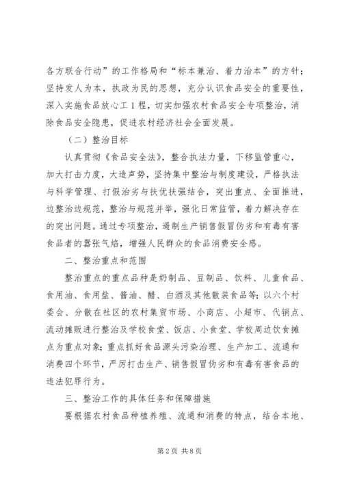 食品专项整治方案 (3).docx