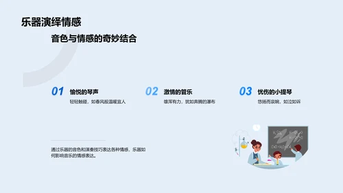 探秘乐器世界PPT模板