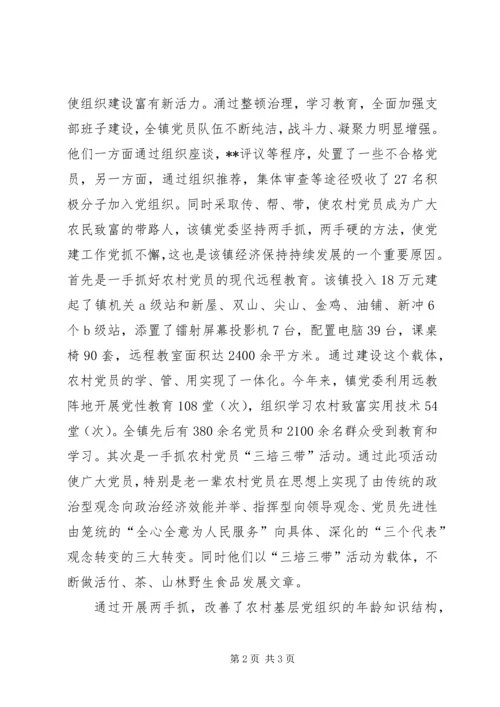 竹乡飞歌春来早——记羊楼司镇党委、政府(1).docx