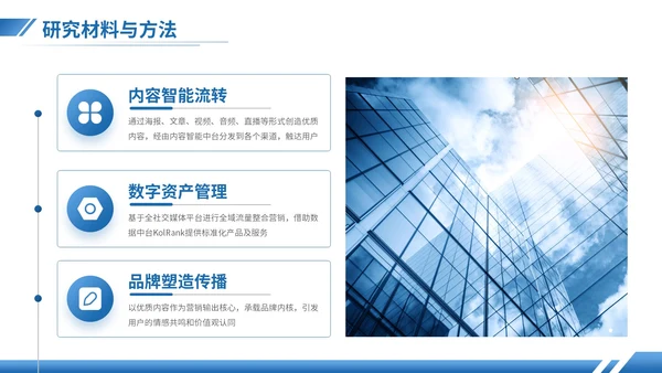 湖蓝色商务风金融专业答辩PPT模板