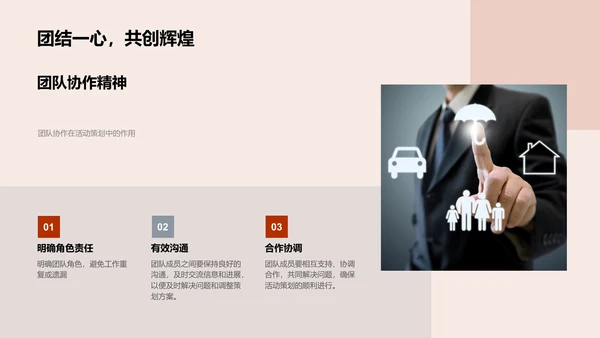 银行活动策划指南PPT模板