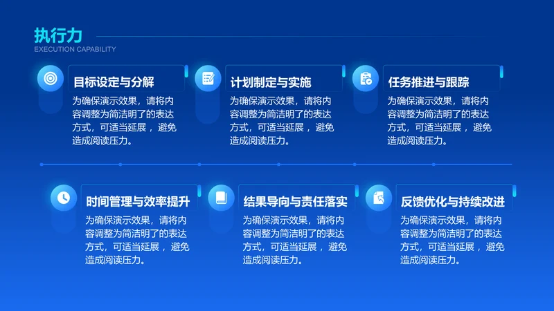 执行力-竞聘述职PPT