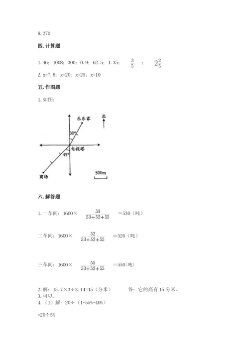 小升初六年级期末试卷【综合题】.docx