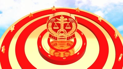 红色简洁法律法学法庭工作总结PPT模板