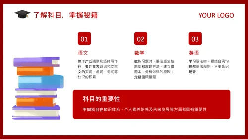 红色喜庆风高考动员家长会PPT