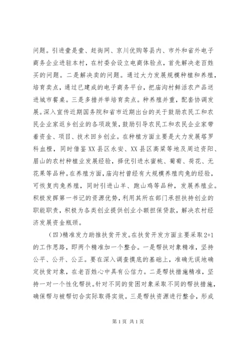XX年第一书记驻村工作计划-驻村第一书记工作计划范文.docx