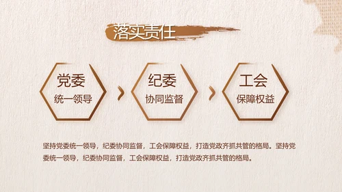 中国风纪检监党建察党风廉政建设动态PPT模板