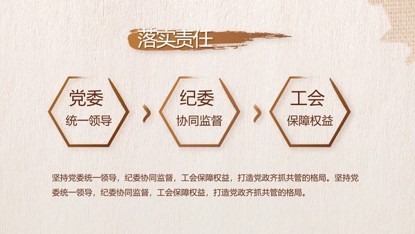 中国风纪检监党建察党风廉政建设动态PPT模板