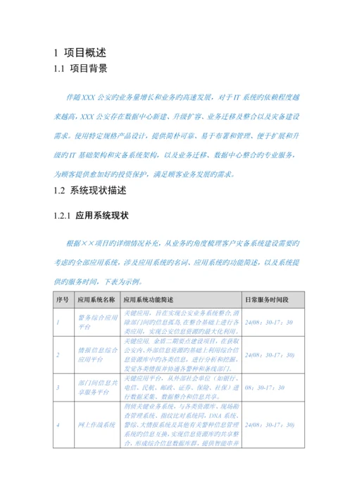 警务云双活数据中心解决方案设计报告.docx