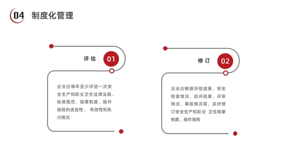 红色水彩简约商务安全生产标准化企业培训PPT安全生产月