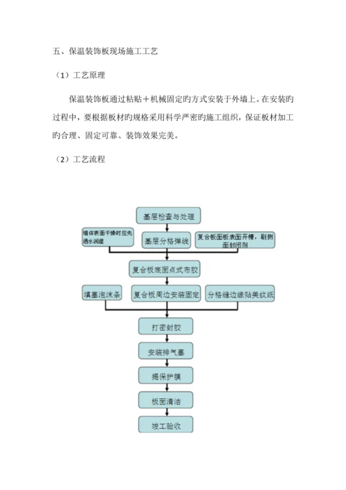 复合装饰板一体板综合施工专题方案.docx