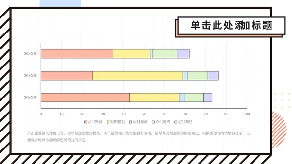 彩色创意风孟菲斯总结计划PPT模板