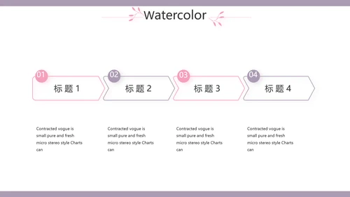 小清新年终工作总结汇报计划PPT