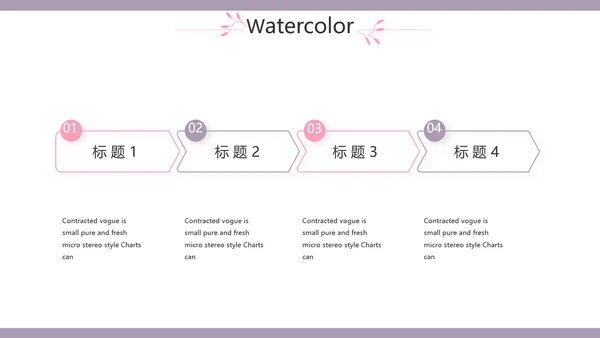 小清新年终工作总结汇报计划PPT