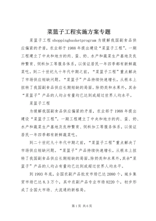 菜篮子工程实施方案专题 (4).docx