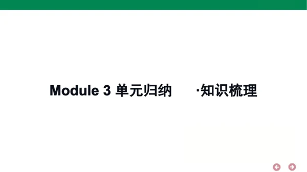 外研版（三年级起点）英语六年级上册期中复习 单元归纳·知识梳理  课件(共44张PPT)