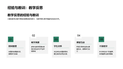 教师团队年终共进