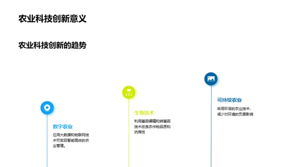 科技风农林牧渔教育活动PPT模板