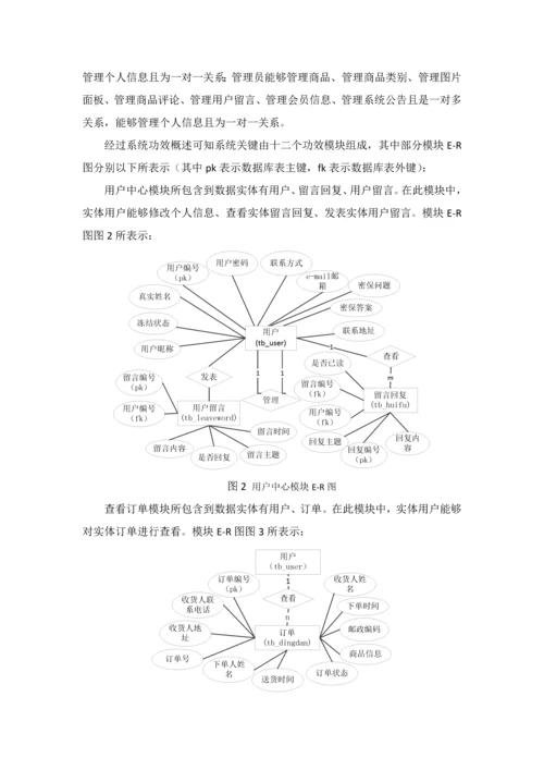 电子商务网站数据库设计项目说明指导书.docx