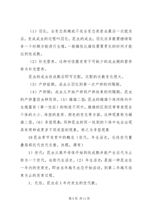 昆虫学学习感受 (3).docx