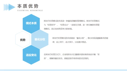 蓝色商务风公司管理方案汇报通用PPT模版