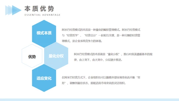 蓝色商务风公司管理方案汇报通用PPT模版