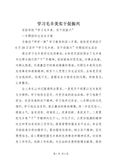 学习毛丰美实干促振兴 (3).docx