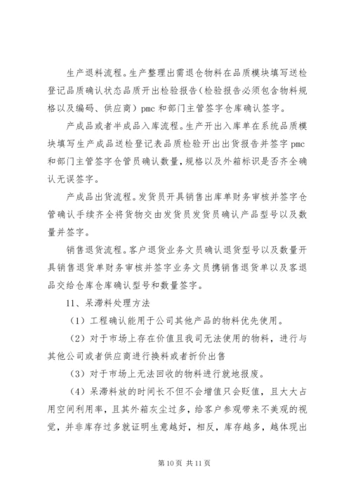仓管工作总结和计划.docx