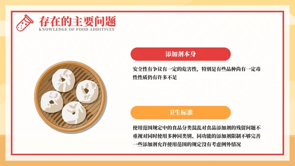 食品添加剂食品安全知识PPT模板