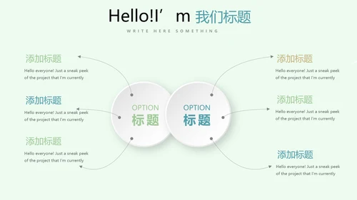 绿色小清新医务工作者工作汇报动态PPT
